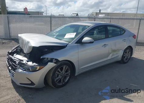 2018 Hyundai Elantra Sel from USA, damaged, VIN 5NPD84LF9JH255803